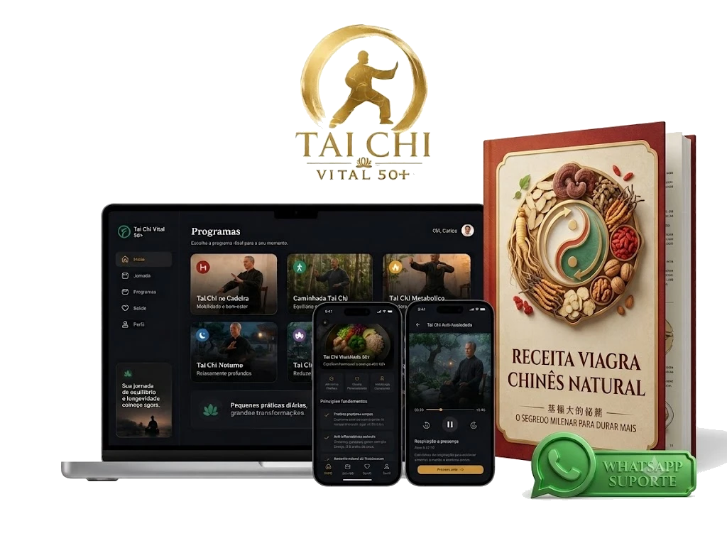 Vital Tai Chi 50+ - Pacote Completo